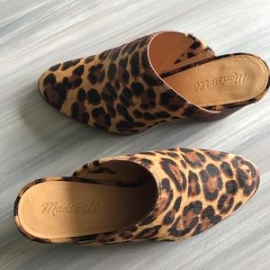 MADEWELL The Harper Mule, Truffle Cafe Hair, 6.5